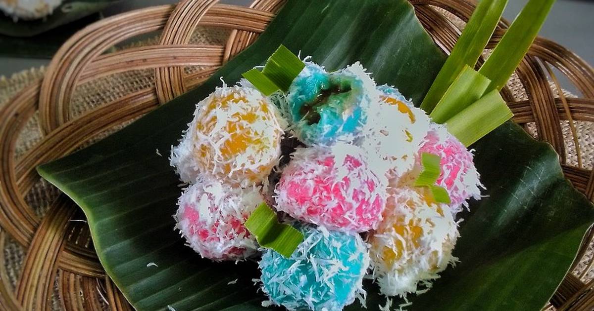 Detail Gambar Klepon Warna Warni Nomer 3