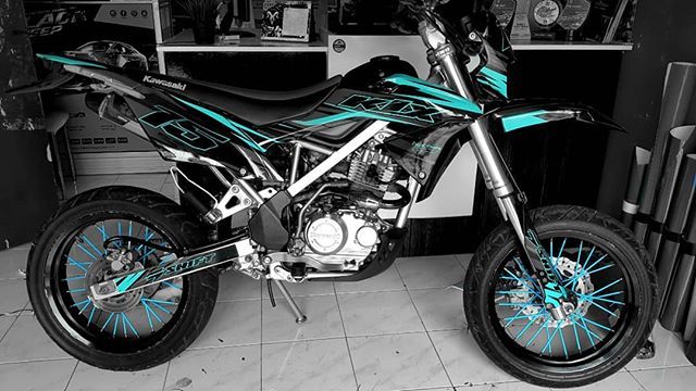 Detail Gambar Klx Supermoto Nomer 26