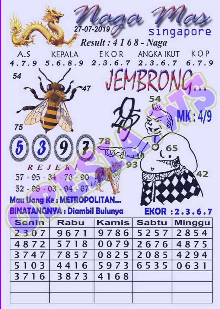 Detail Gambar Kode Syair Sgp Hari Ini Nomer 26