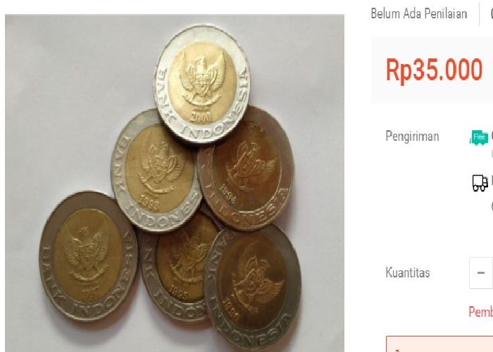 Detail Gambar Koin 500 Rupiah Angka Dan Gambar Nomer 44