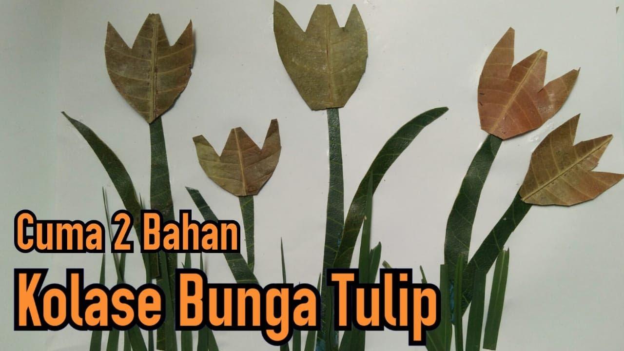 Detail Gambar Kolase Bunga Dari Daun Nomer 19