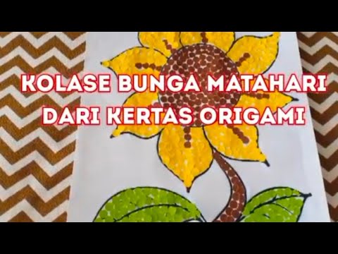 Detail Gambar Kolase Bunga Dari Kertas Origami Nomer 9