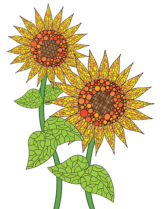 Detail Gambar Kolase Bunga Matahari Nomer 19