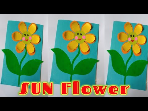 Detail Gambar Kolase Bunga Matahari Dari Kertas Origami Nomer 3