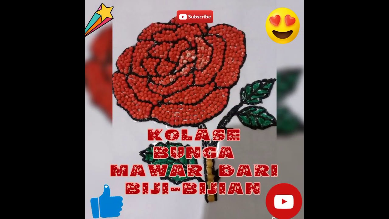 Detail Gambar Kolase Bunga Mawar Yang Cantik Nomer 17