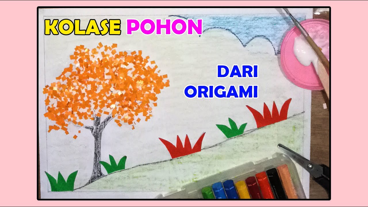 Detail Gambar Kolase Dari Kertas Origami Nomer 9