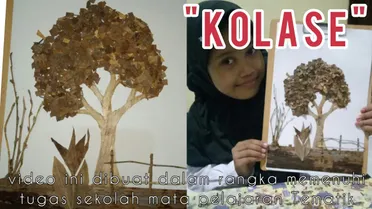 Detail Gambar Kolase Daun Kering Bunga Nomer 41