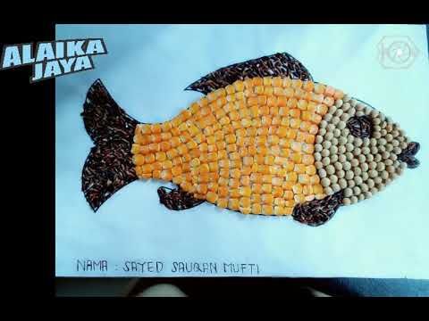 Detail Gambar Kolase Ikan Dari Biji Bijian Nomer 28