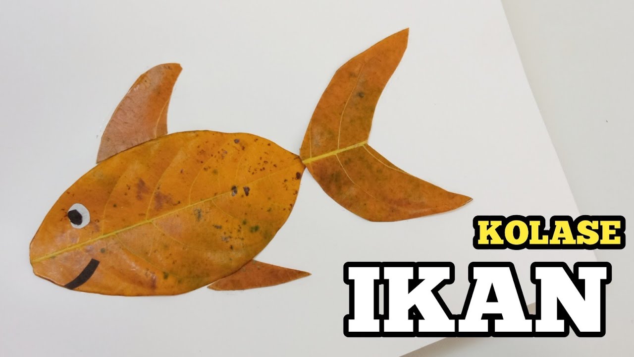 Detail Gambar Kolase Ikan Dari Daun Kering Koleksi Nomer 5