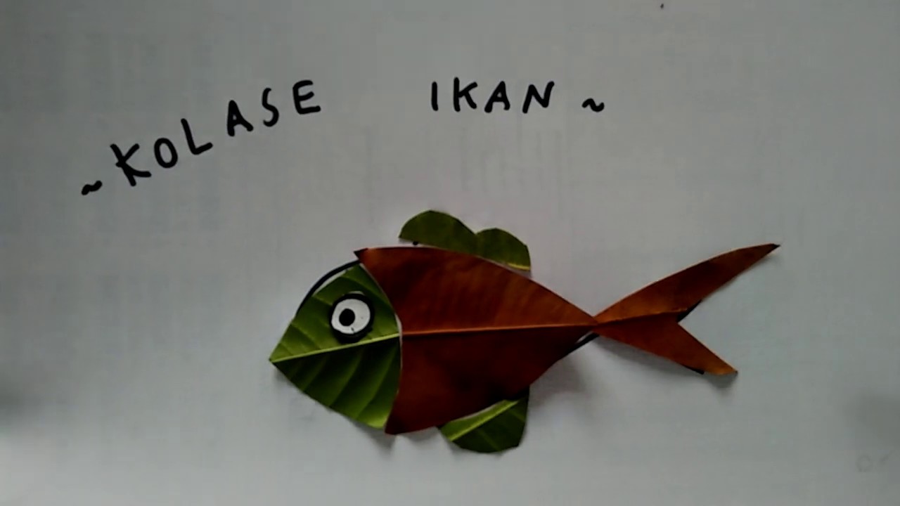 Detail Gambar Kolase Ikan Dari Daun Kering Nomer 55