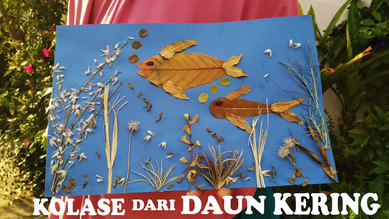 Detail Gambar Kolase Ikan Dari Daun Kering Nomer 7