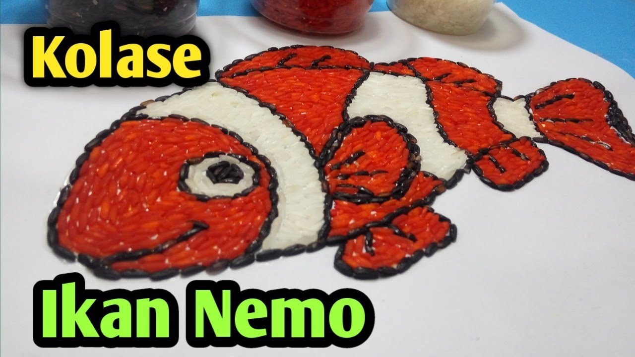 Gambar Kolase Ikan Nemo - KibrisPDR