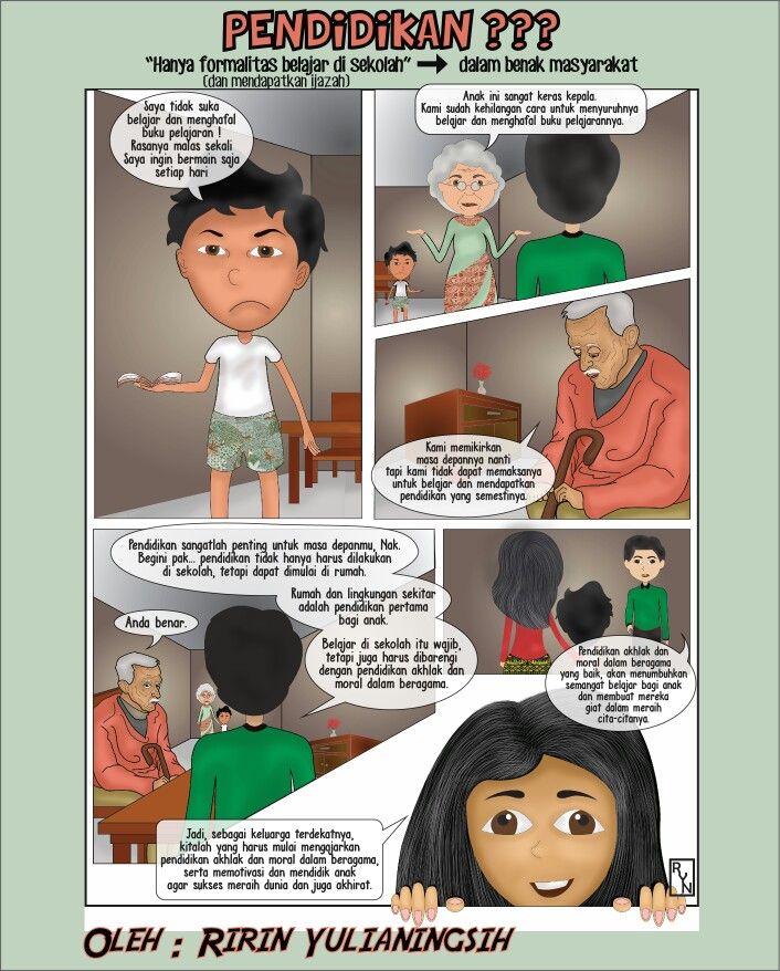 Detail Gambar Komik Berwarna Nomer 8