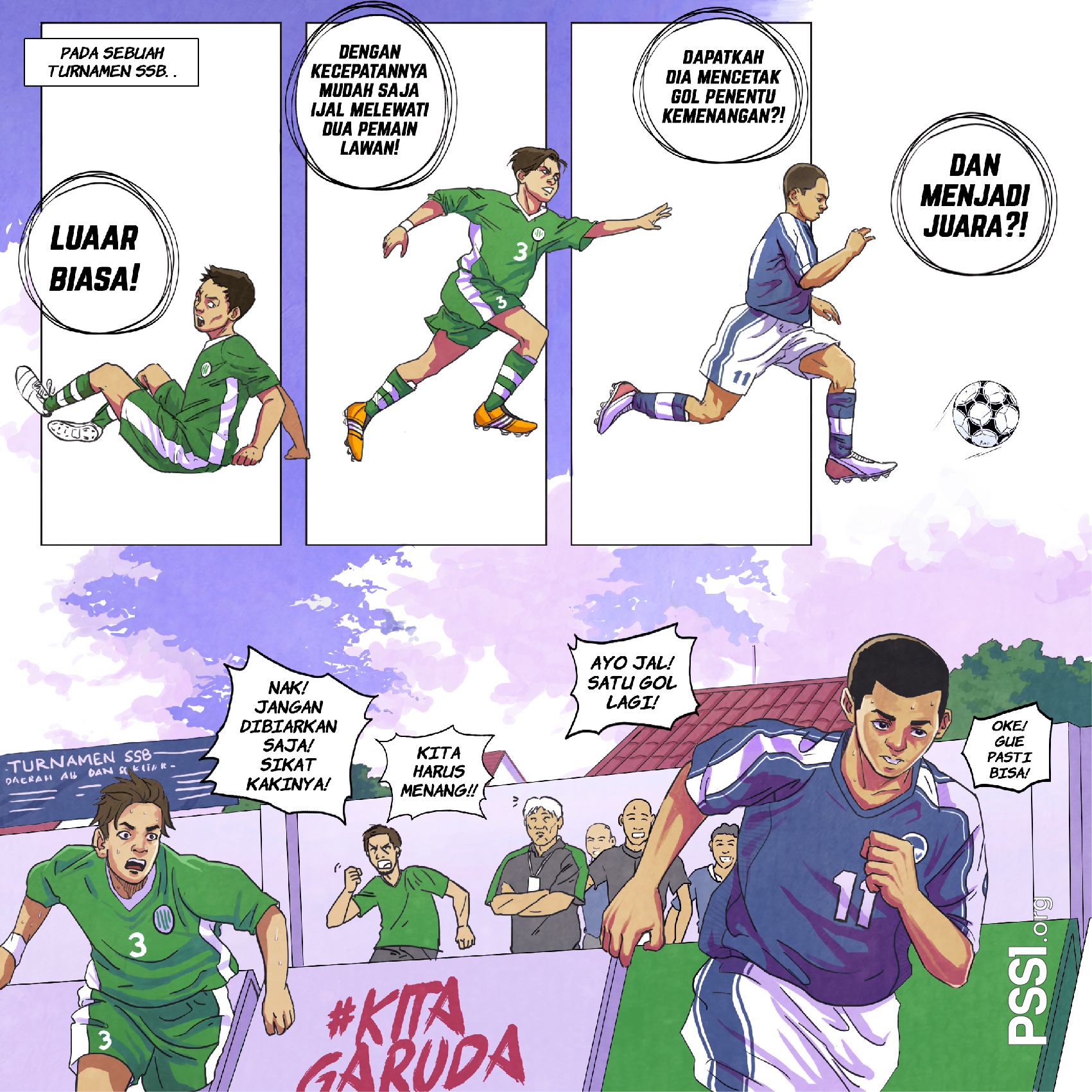 Detail Gambar Komik Sepak Bola Nomer 9