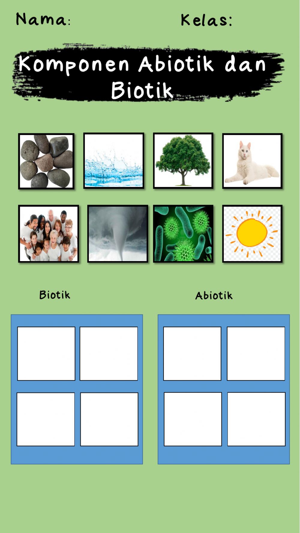 Gambar Komponen Biotik Dan Abiotik - KibrisPDR