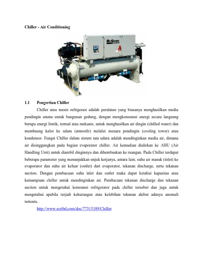 Detail Gambar Komponen Chiller Nomer 26