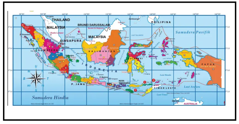 Detail Gambar Komponen Komponen Peta Nomer 23