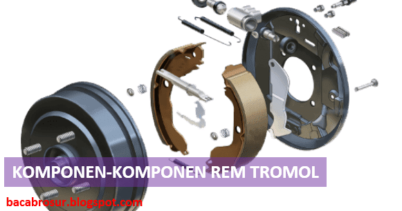 Detail Gambar Komponen Rem Tromol Nomer 14