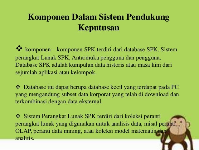 Detail Gambar Komponen Sistem Pendukung Keputusan Nomer 33