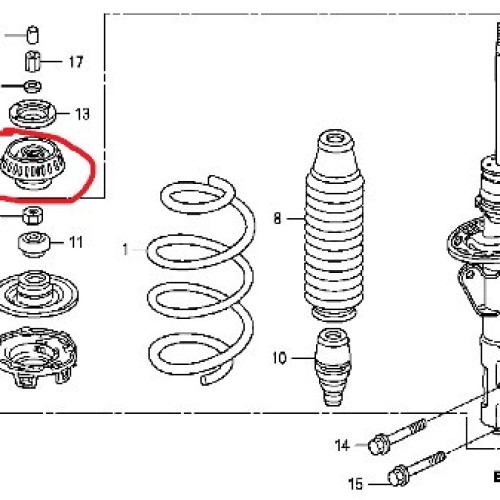 Detail Gambar Komponen Sokbreaker Mobil Avanza Nomer 6