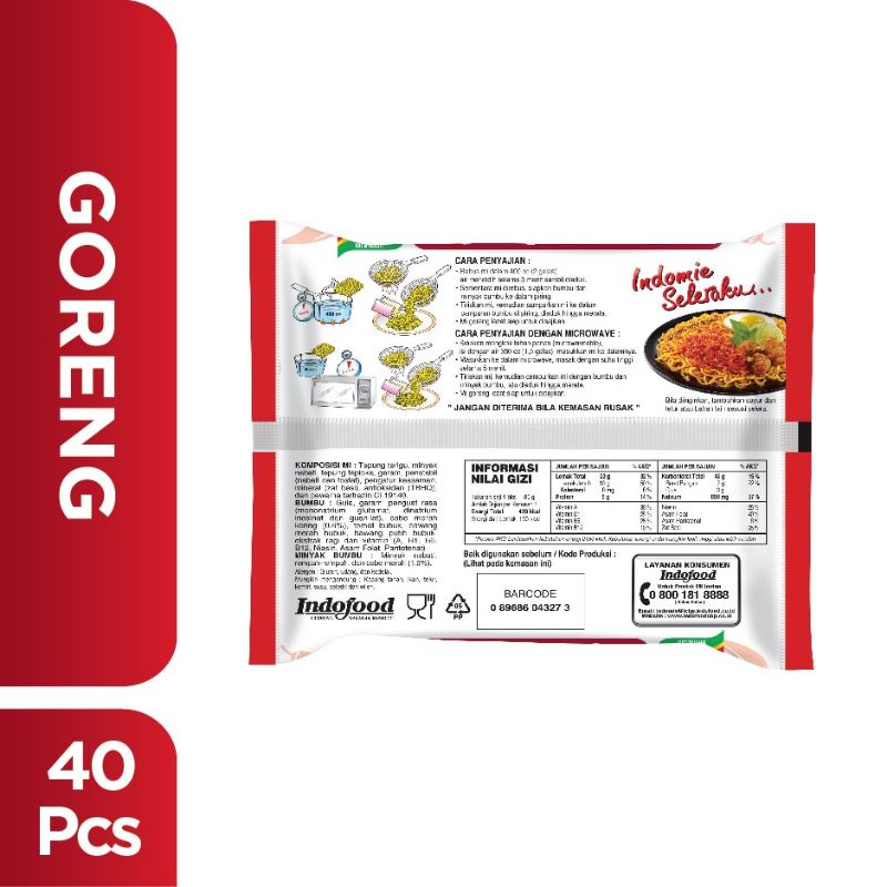 Detail Gambar Komposisi Indomie Goreng Nomer 22