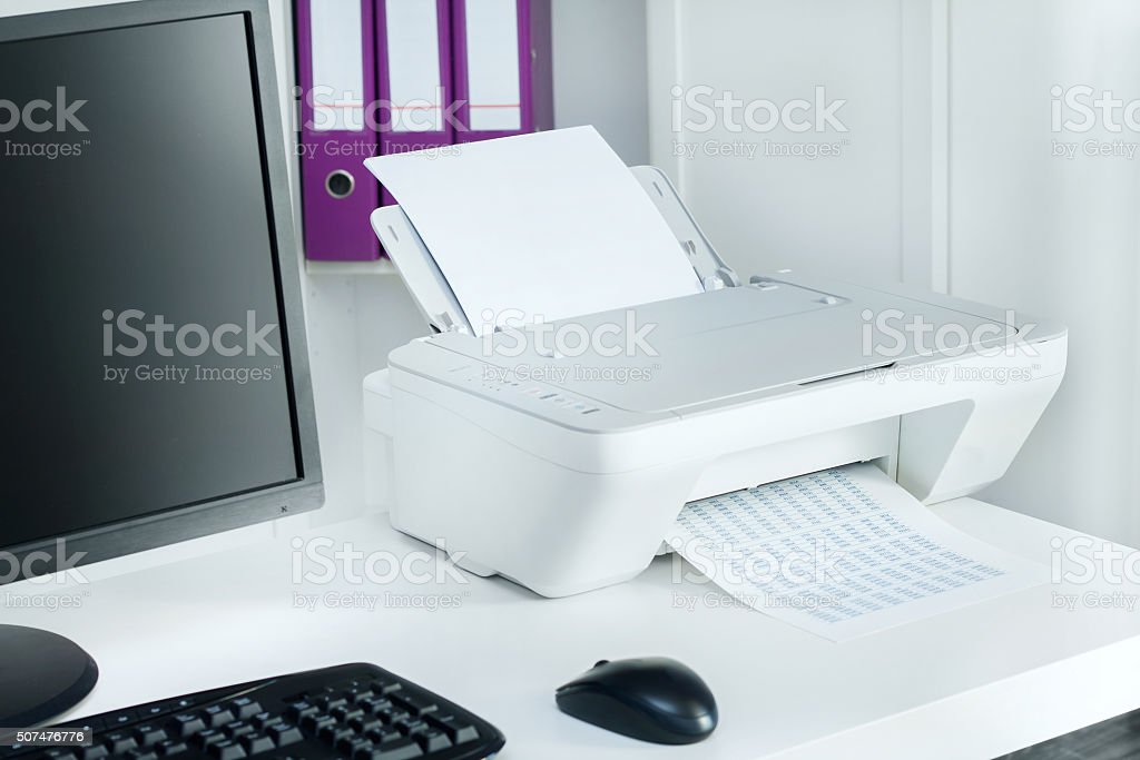 Detail Gambar Komputer Dan Printer Di Kantor Nomer 8