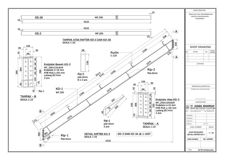 Detail Gambar Konstruksi Baja Nomer 22