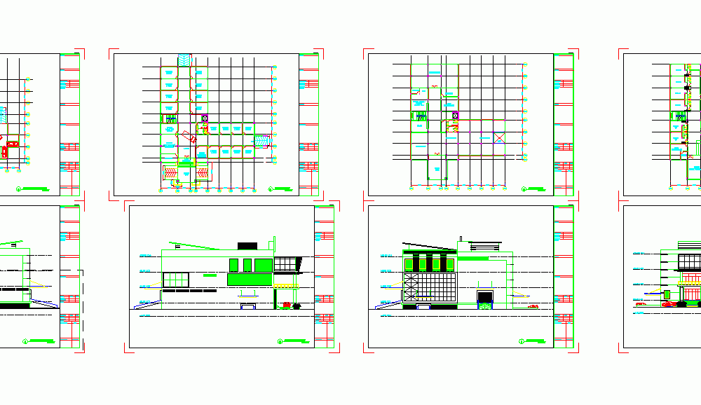 Detail Gambar Konstruksi Gudang Dwg Nomer 24