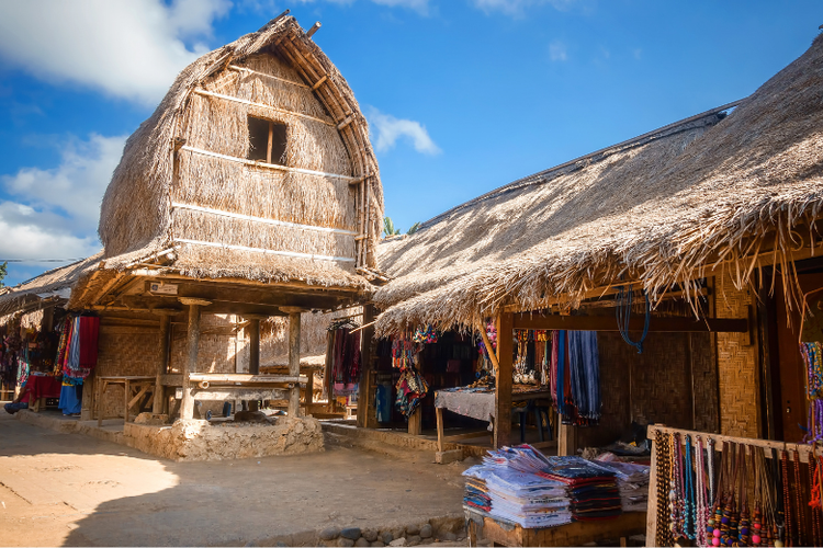 Detail Gambar Konstruksi Rumah Tradisional Suku Sasak Lombok Nomer 11