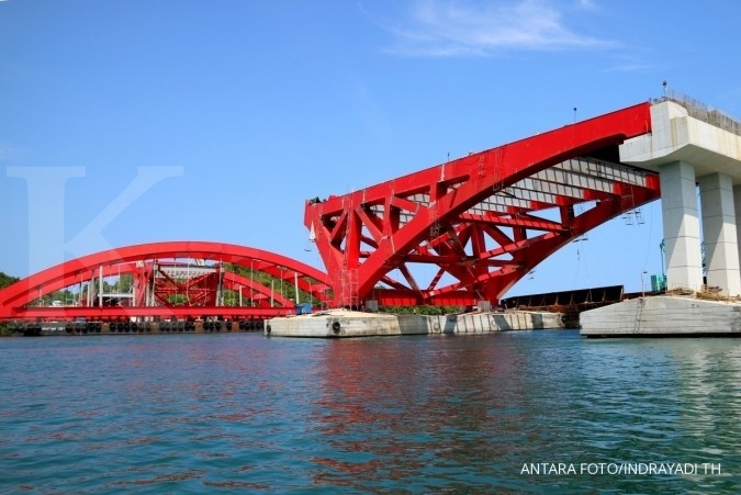 Detail Gambar Konstruksi Tahap Evaluasi Pada Proyek Jembatan Nomer 30