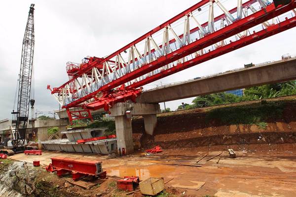 Detail Gambar Konstruksi Tahap Evaluasi Pada Proyek Jembatan Nomer 38