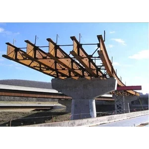 Detail Gambar Kontruksi Baja Pada Jembatan Nomer 48