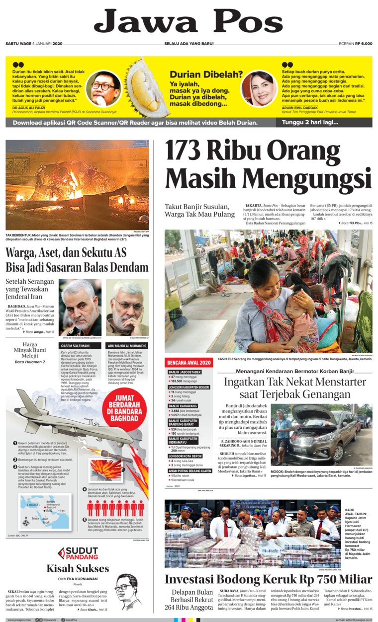 Detail Gambar Koran Jawa Pos Hari Ini Nomer 36