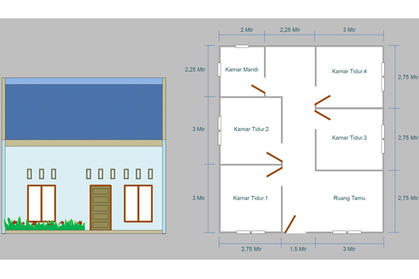 Detail Gambar Kost Sederhana Nomer 51