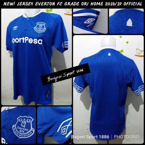 Detail Gambar Kostum Everton 2018 Nomer 36