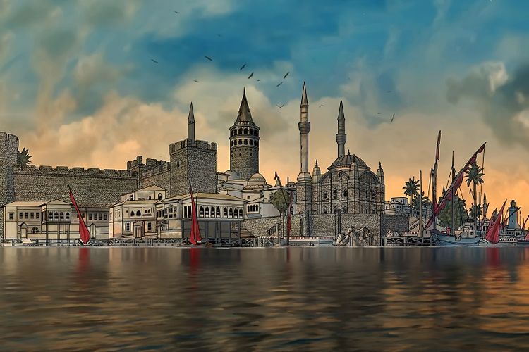 Detail Gambar Kota Konstantinopel Nomer 8