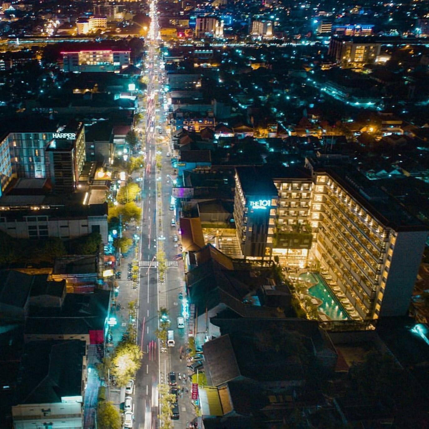 Detail Gambar Kota Yogyakarta Yang Difoto Dari Atas Nomer 34