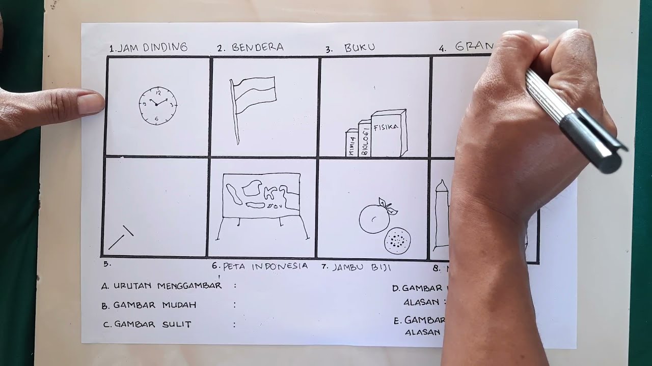 Detail Gambar Kotak 8 Psikotes Tni Nomer 2