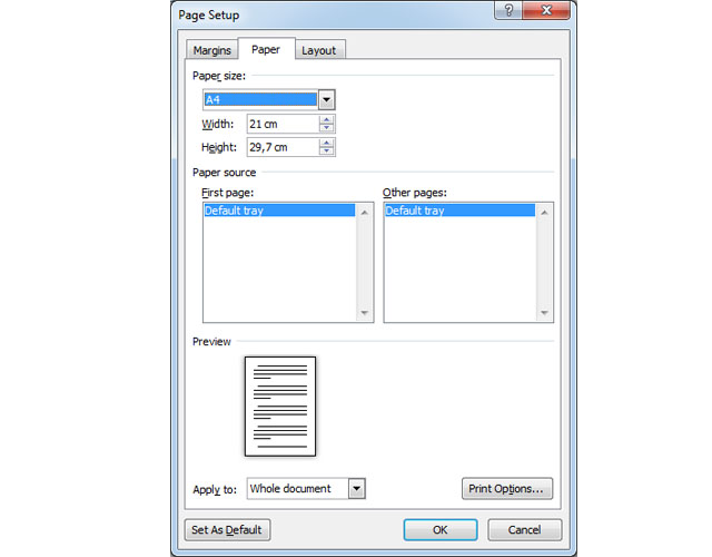 Detail Gambar Kotak Dialog Membuat Halaman Kertas Pada Word Nomer 45