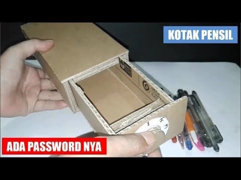 Detail Gambar Kotak Pensil Dari Kardus Nomer 34