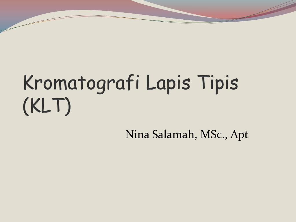 Detail Gambar Kromatografi Lapis Tipis Nomer 30