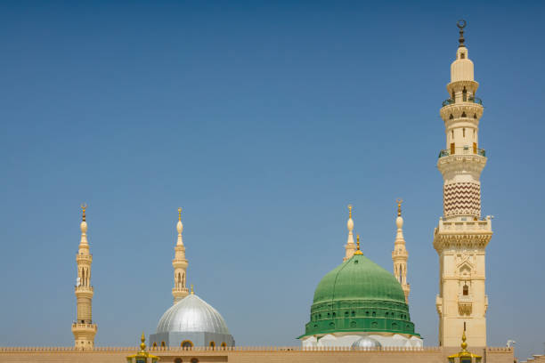 Detail Gambar Kubah Hijau Masjid Nabawi Nomer 48