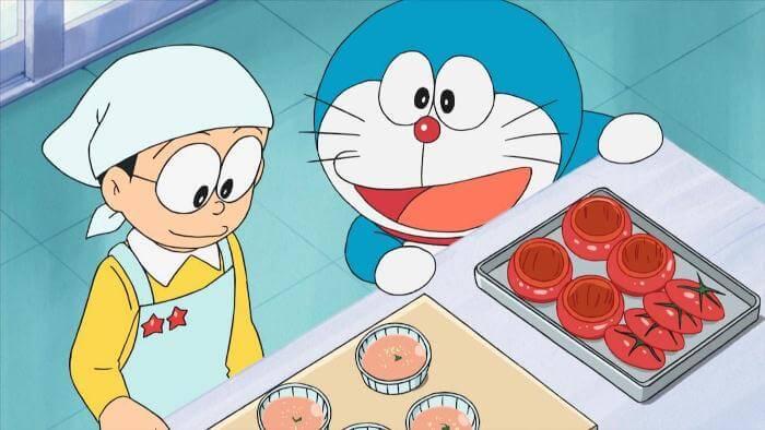 Gambar Kucing Doraemon Gambar Kucing Doraemon Sedang Memasak - KibrisPDR