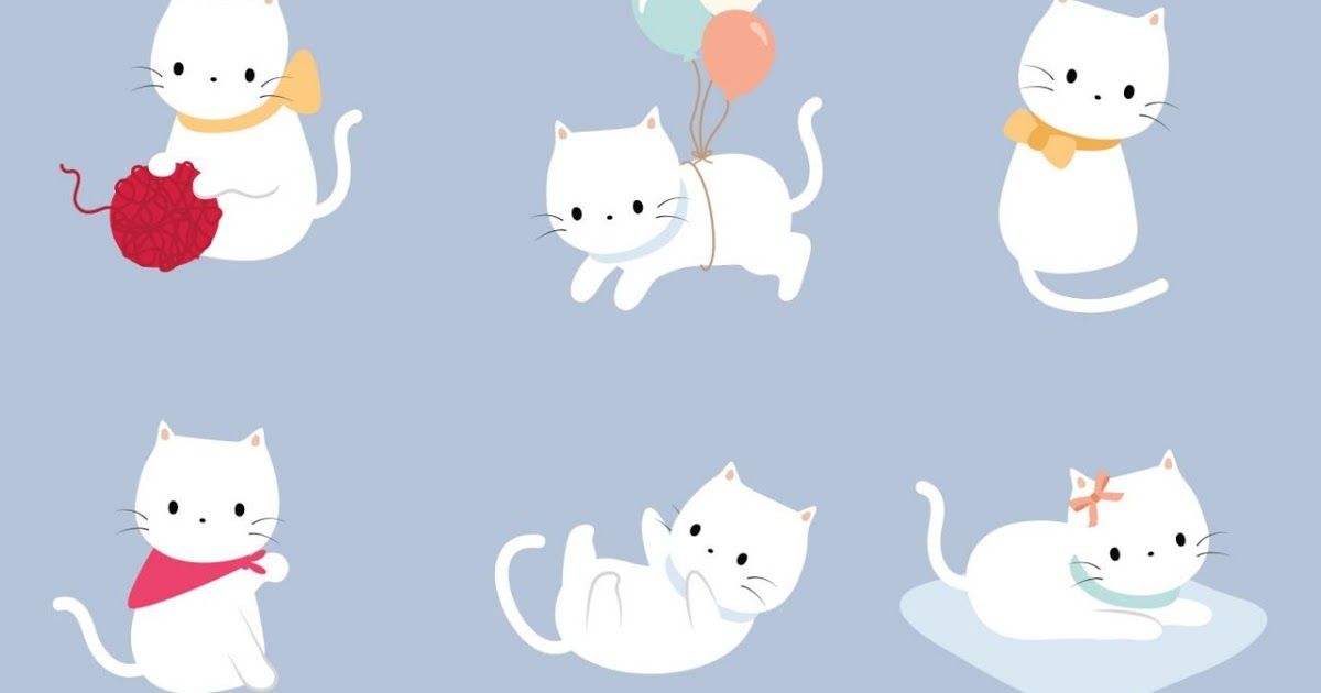 Detail Gambar Kucing Kartun Cute Nomer 10