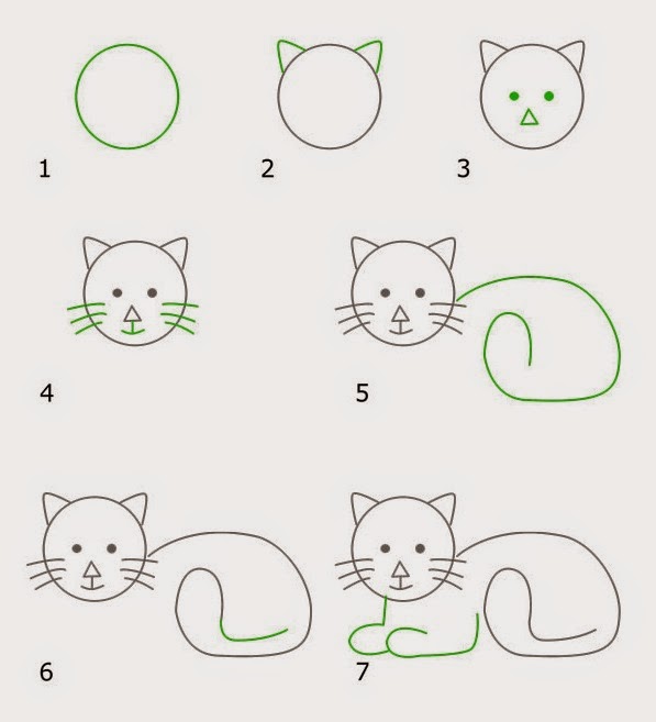 Detail Gambar Kucing Mudah Nomer 9