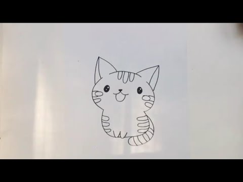 Detail Gambar Kucing Mudah Nomer 12