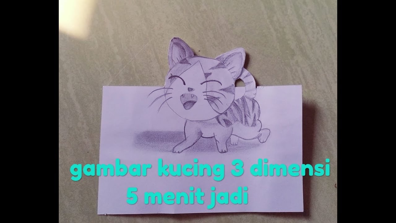 Detail Gambar Kucing Tiga Dimensi Nomer 7