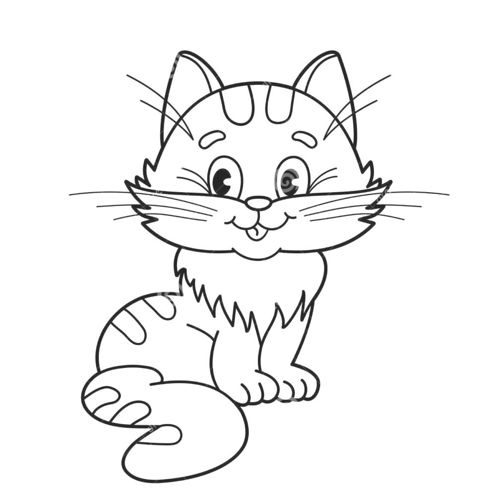 Detail Gambar Kucing Untuk Anak Tk Nomer 38