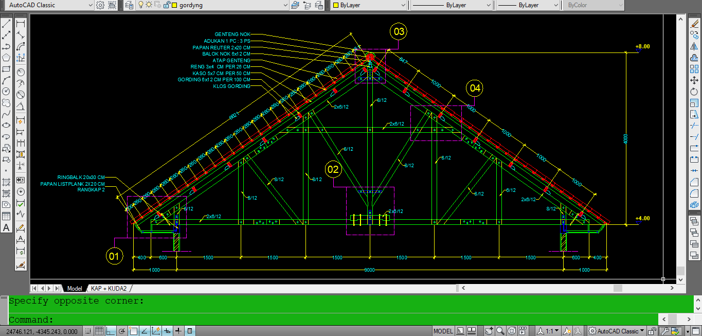 Detail Gambar Kuda Kuda Kayu Nomer 16