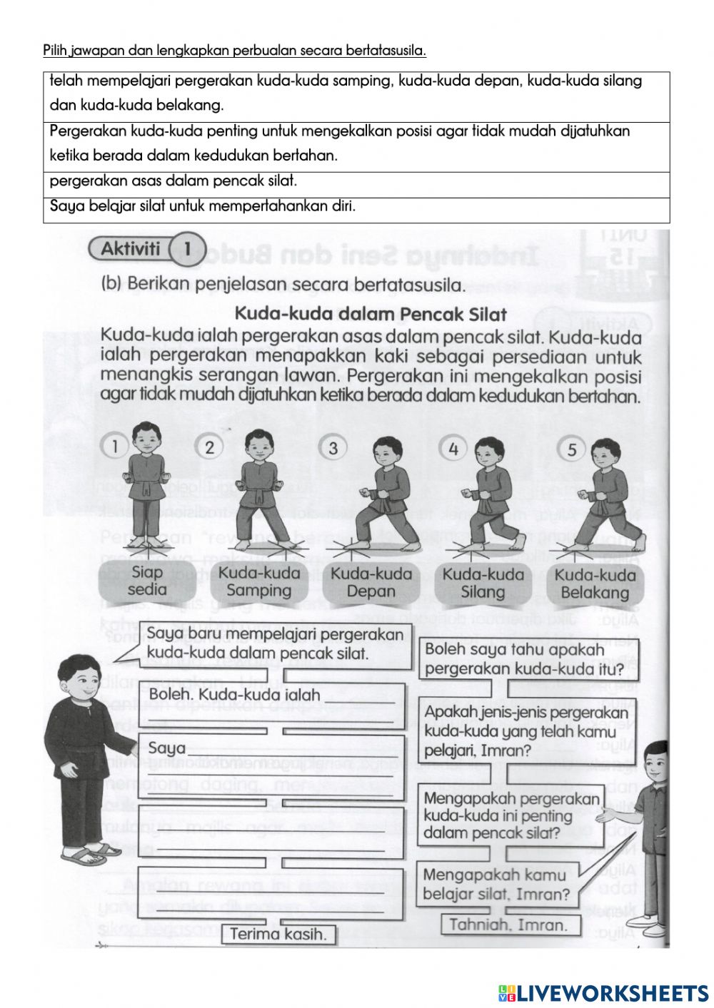 Detail Gambar Kuda Kuda Pencak Silat Nomer 41